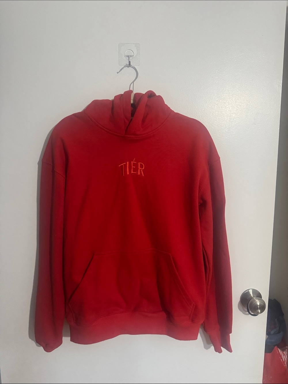 Tier Unisex Red Hoodie